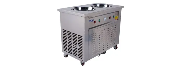 广州袋鼠加速器下载双锅炒冰机采用优质高效压缩机